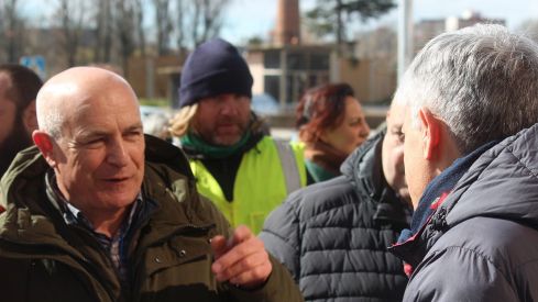 Tractorada convocada por las OPAS en León