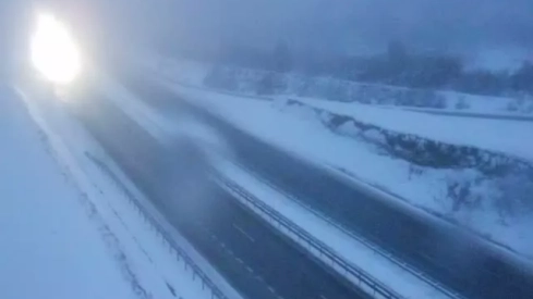 Cámara de tráfico de la A 6 en El Manzanal