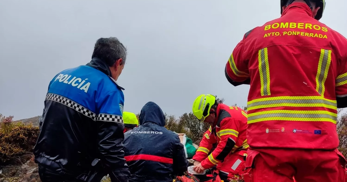 Herido y trasladado al Hospital del Bierzo un cazador por un disparo ...