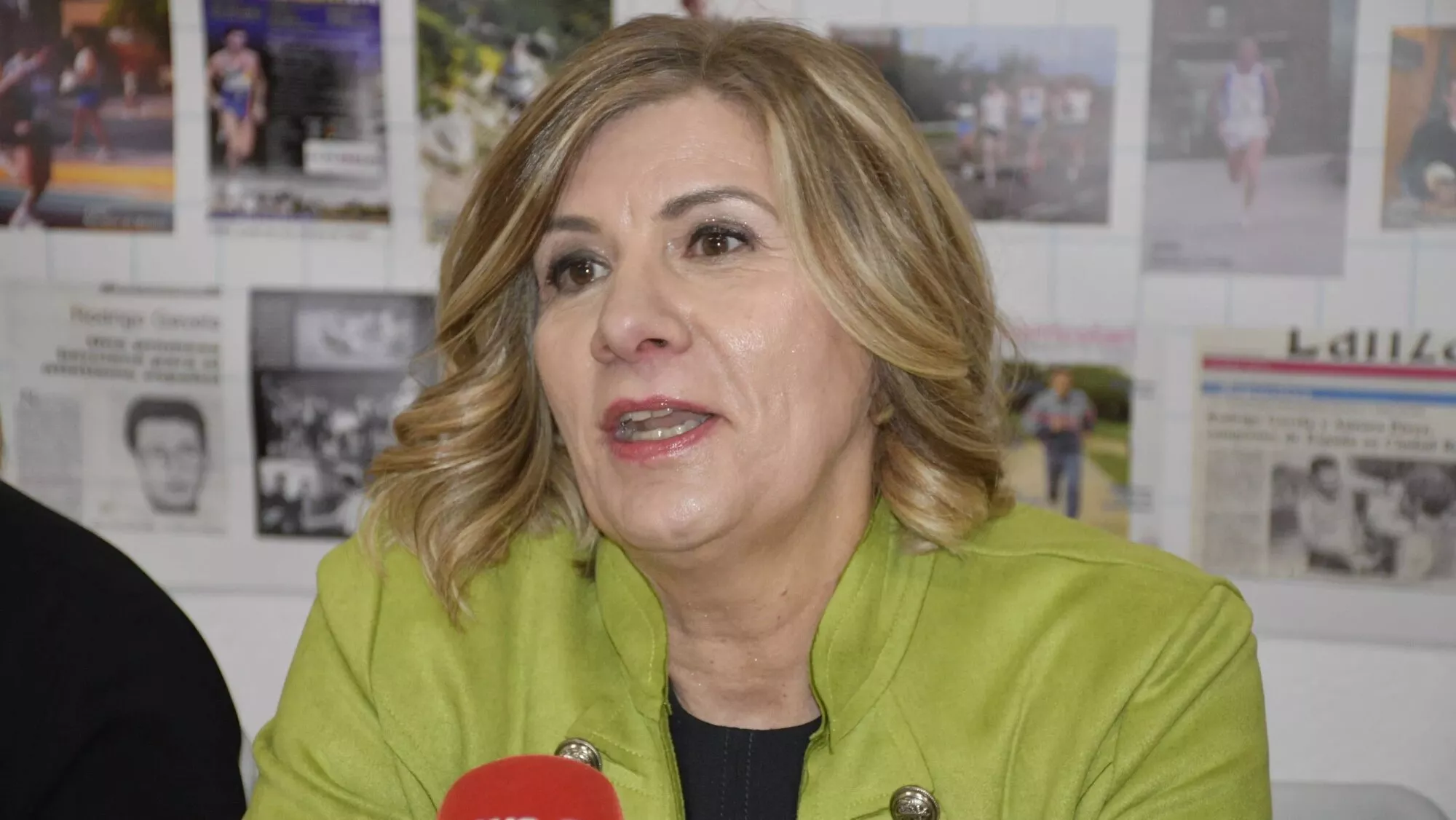 Mari Paz Martínez, alcaldesa de Fabero