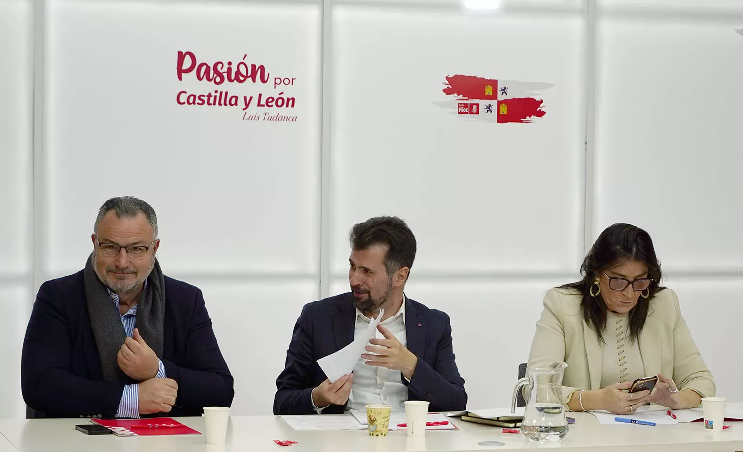 El secretario general del PSOECyL preside el Plenario de la Comisión Ejecutiva Autonómica del PSOE