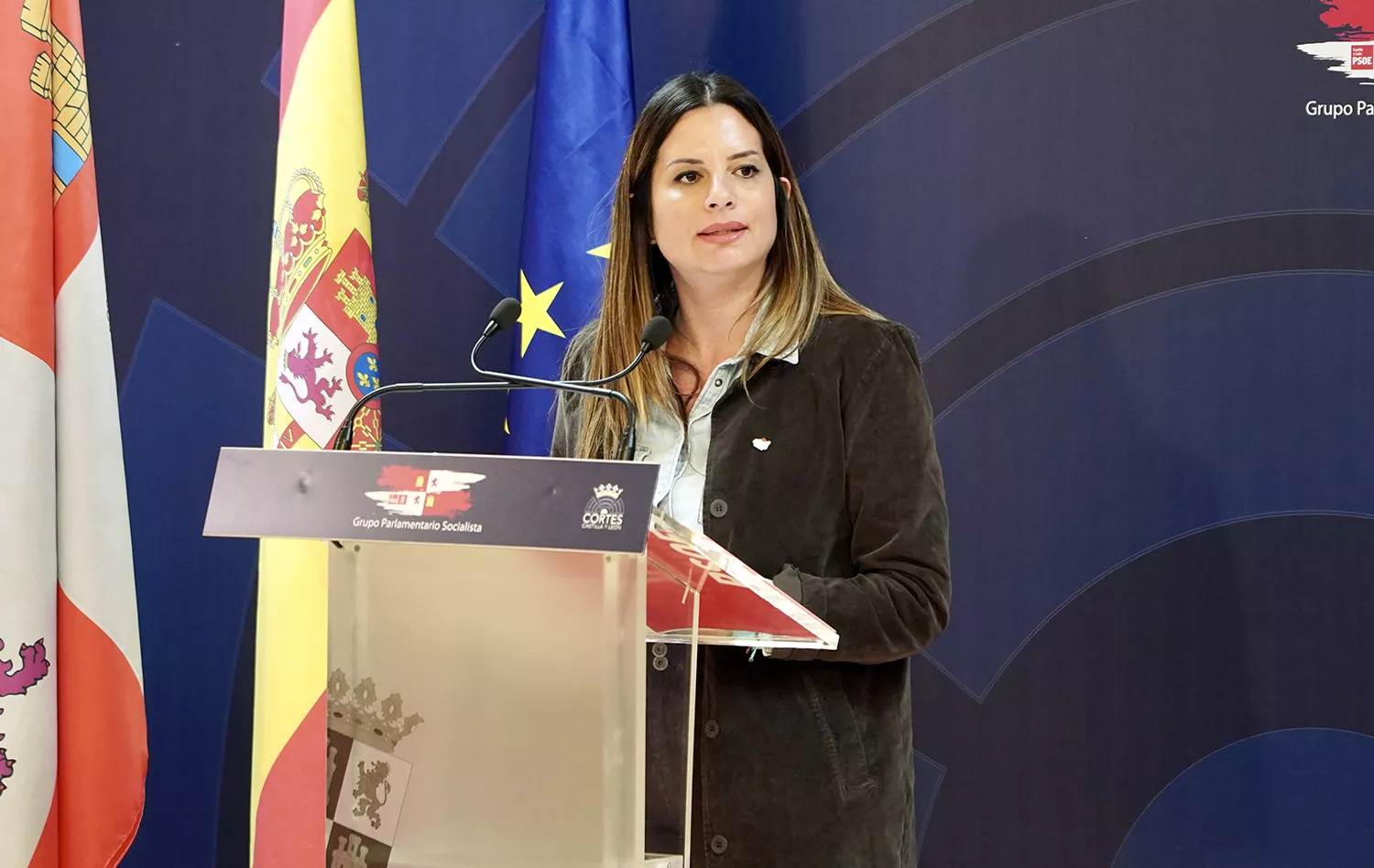 El PSOE de León rechaza la decisión de apartar a Nuria Rubio de la Viceportavocía en las Cortes autonómicas