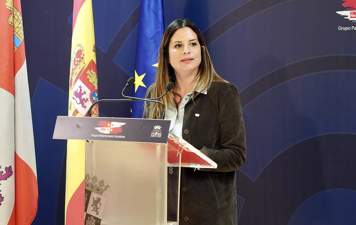 El PSOE de León rechaza la decisión de apartar a Nuria Rubio de la Viceportavocía en las Cortes autonómicas El PSOE de León rechaza la decisión de apartar a Nuria Rubio de la Viceportavocía en las Cortes autonómicas