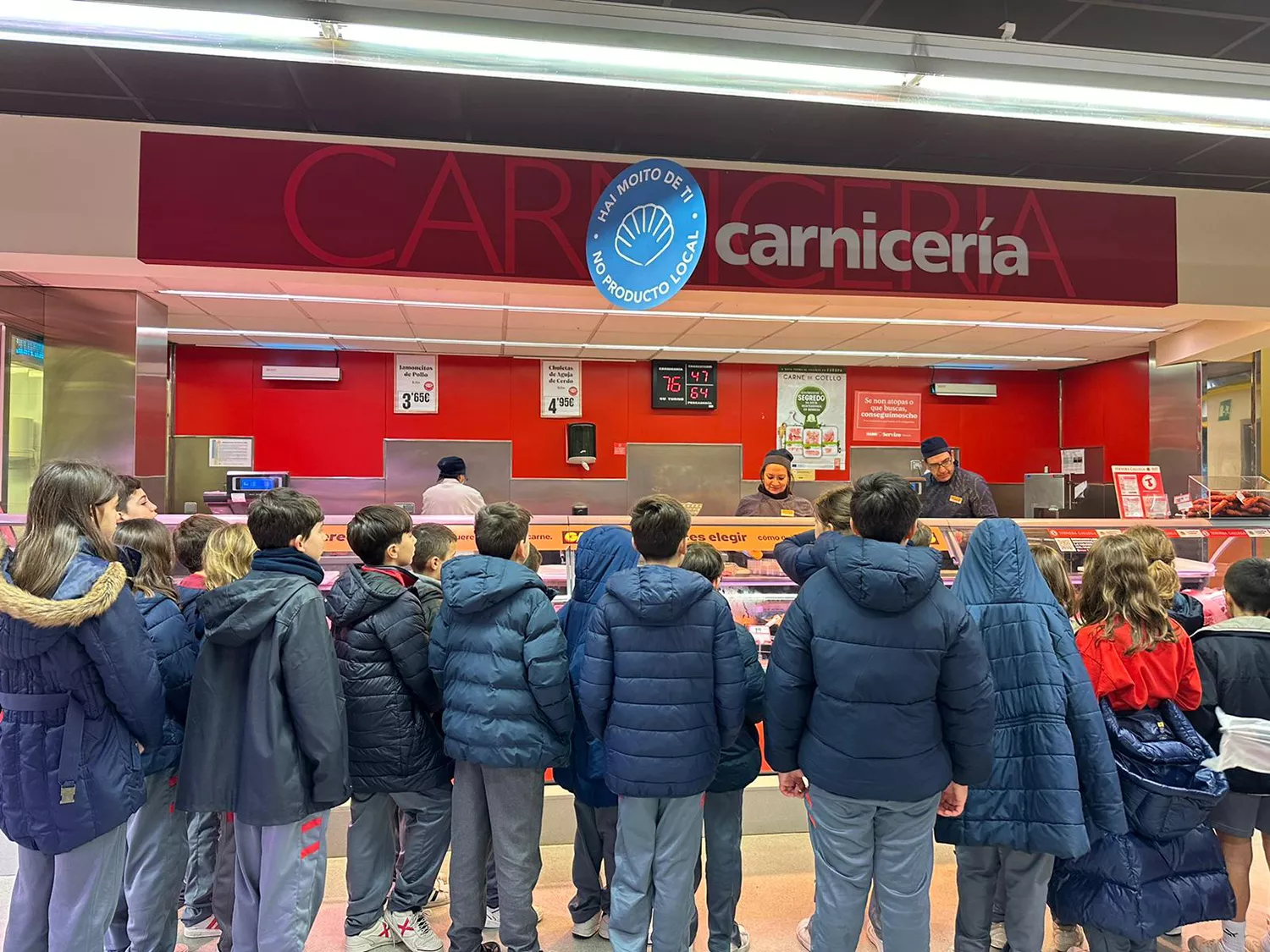 Más de 2.100 escolares de Ponferrada, Astorga y León aprenden sobre alimentación saludable en los supermercados Gadis