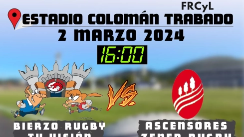 Bierzo Rugby disputa la segunda jornada de la Copa CyL contra Arroyo Rugby 