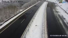 Imagen de la cámara de la DGT a la altura de vega de Valcarce