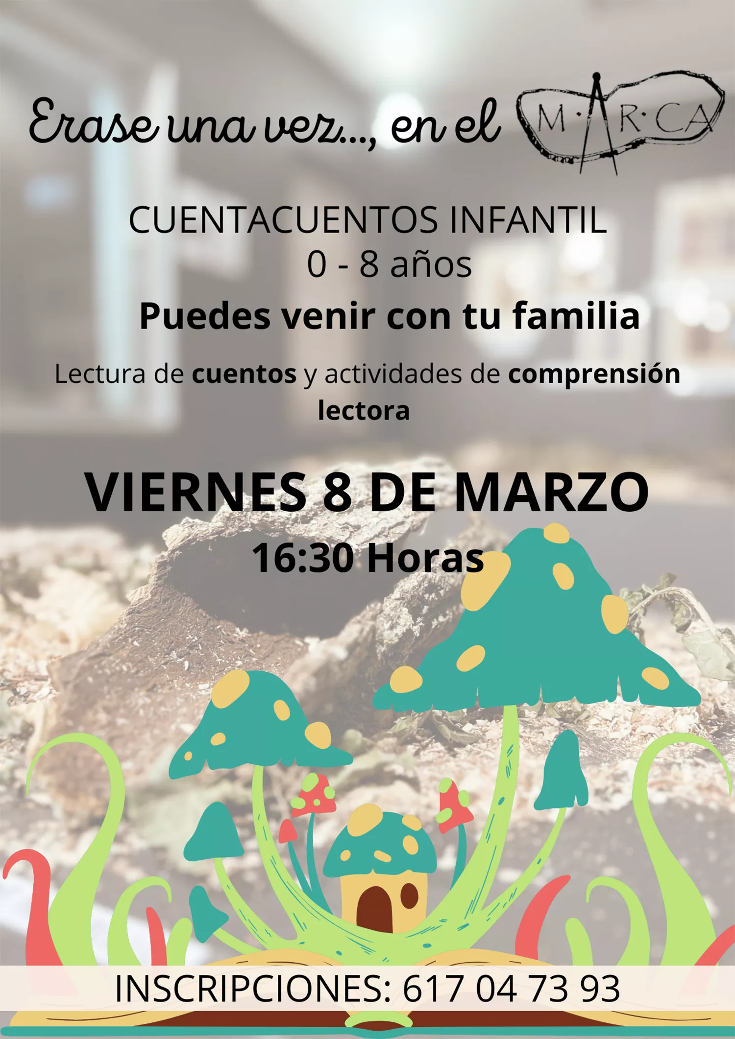 Cuentacuentos en el M.AR.CA Cuentacuentos en el M.AR.CA