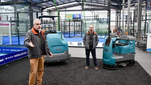 Presentación de las máquinas autónomas de Limpiber