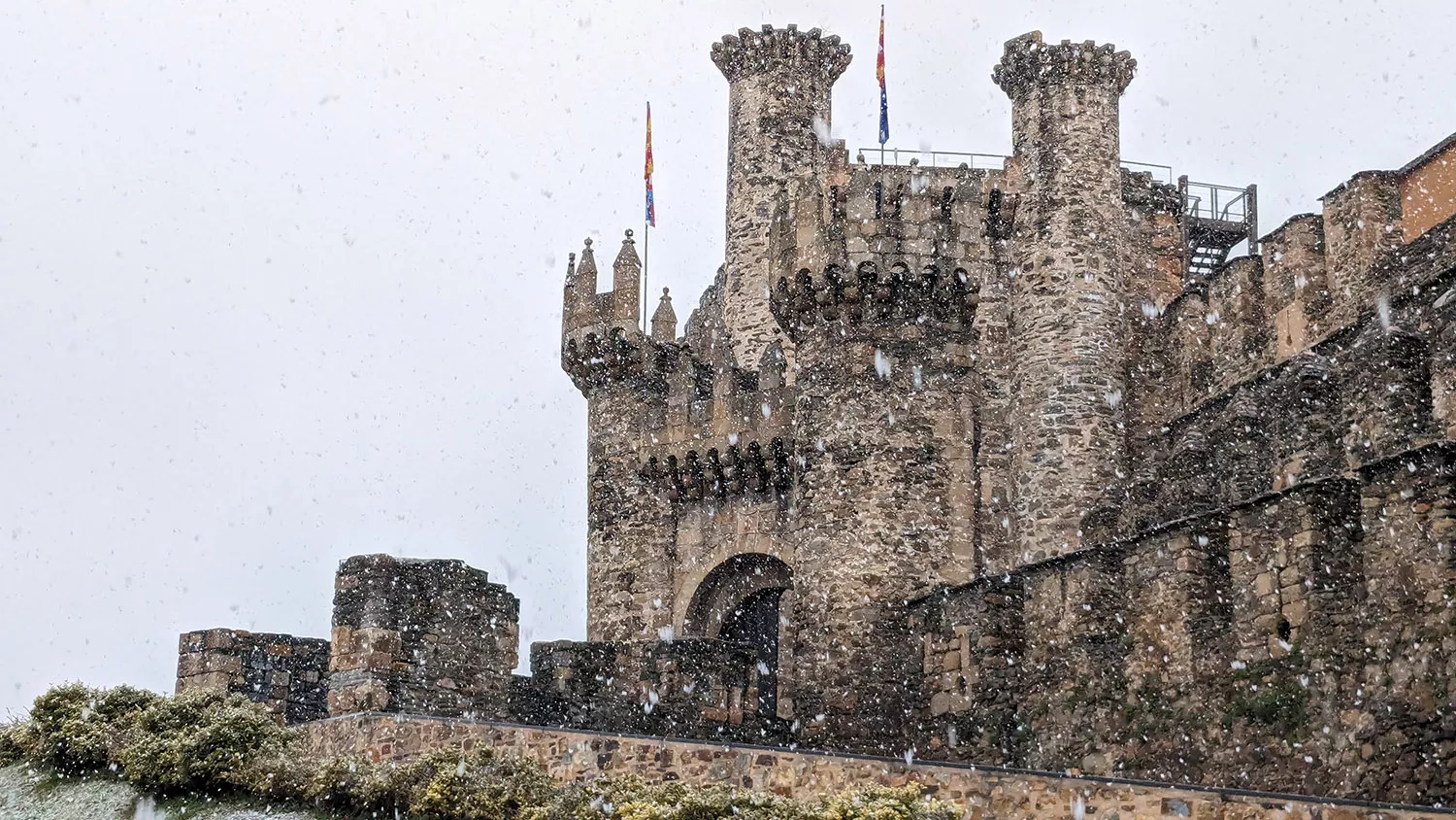 Nieve en el Castillo.. Nieve en el Castillo..