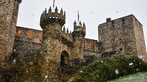 Nieve en el casco antiguo de Ponferrada (6) Nieve en el casco antiguo de Ponferrada (6)