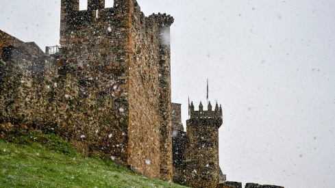 Nieve en el casco antiguo de Ponferrada (4) Nieve en el casco antiguo de Ponferrada (4)