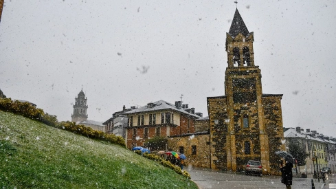 Nieve en el casco antiguo de Ponferrada (12) Nieve en el casco antiguo de Ponferrada (12)