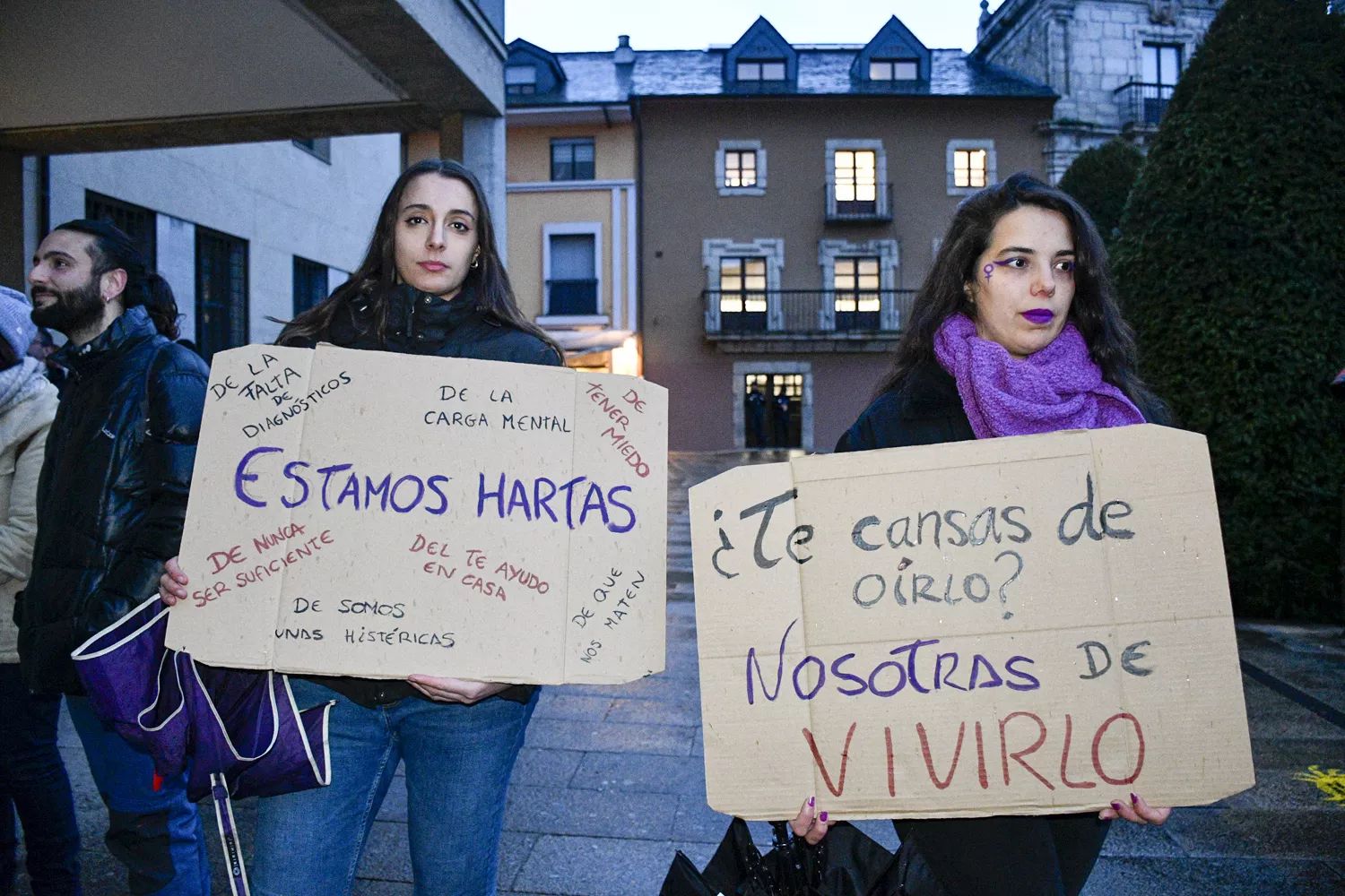 Concentraciones por el 8M en Ponferrada