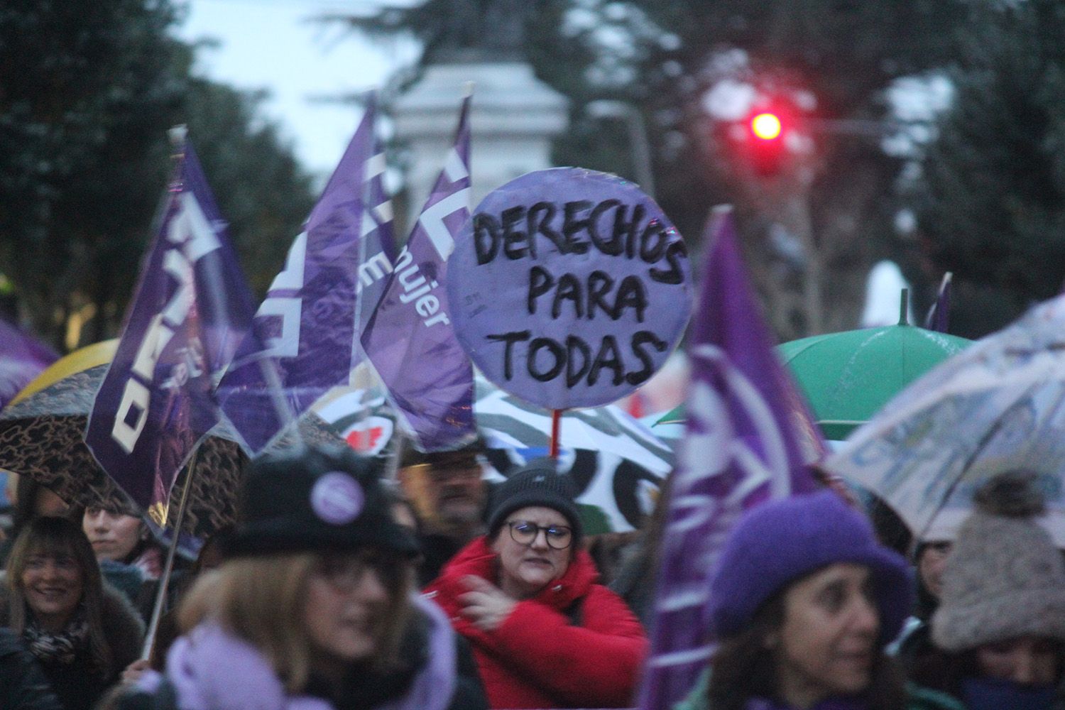 Manifestaciones por el Día Internacional de la Mujer