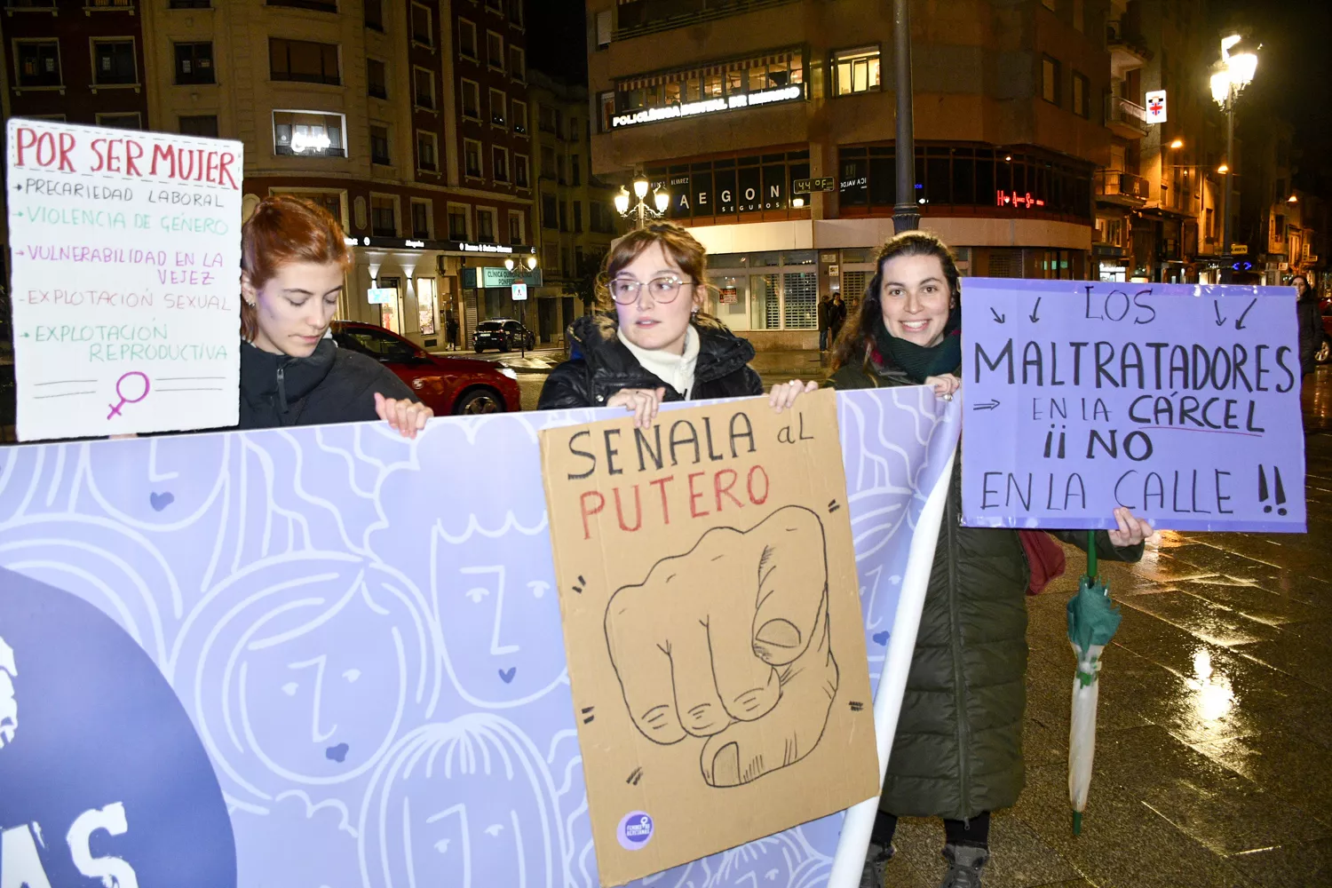 Concentraciones por el 8M en Ponferrada