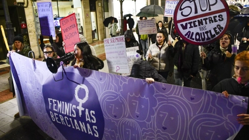 Concentraciones por el 8M en Ponferrada