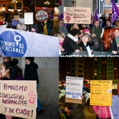 Un feminismo dividido sale a las calles de Ponferrada este 8M