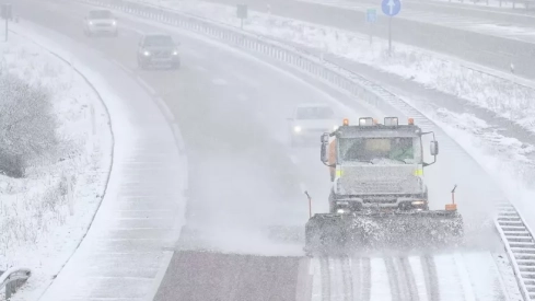 El tiempo en alerta roja por nieve