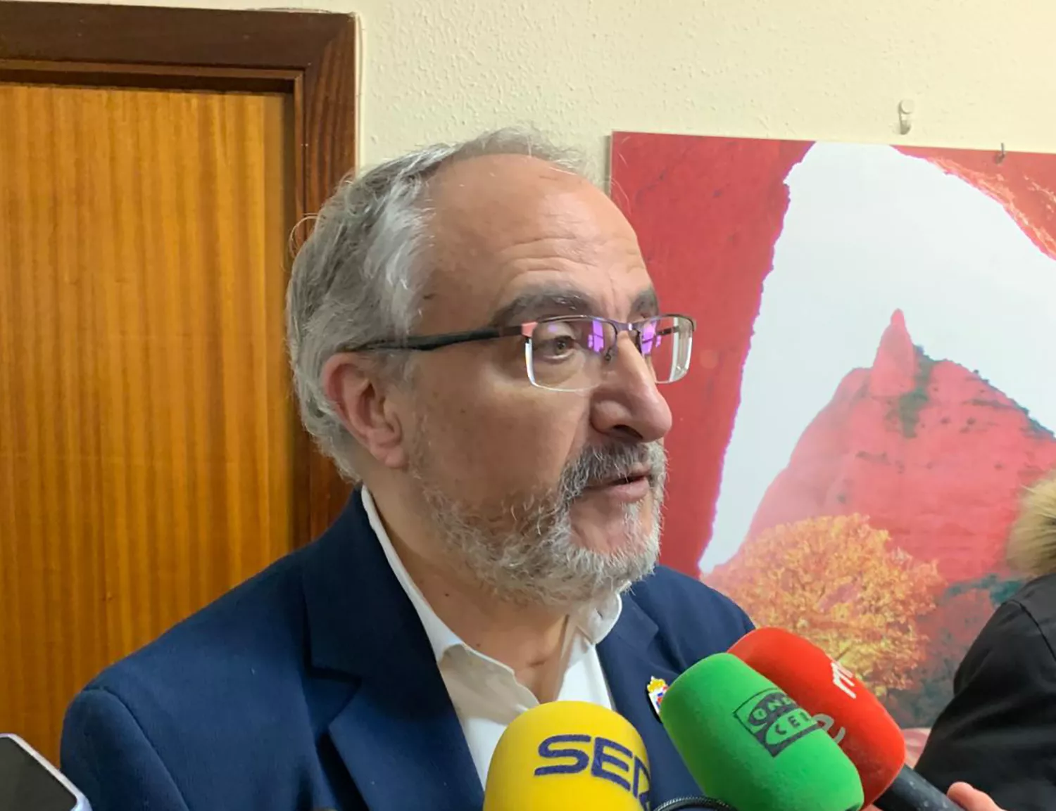 El presidente del Consejo Comarcal del Bierzo, Olegario Ramón El presidente del Consejo Comarcal del Bierzo, Olegario Ramón