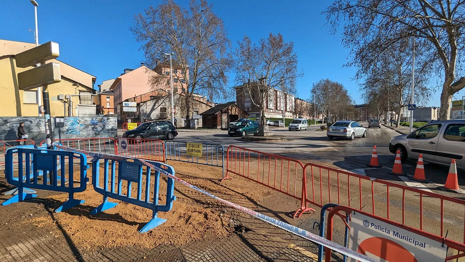 Arreglada la tubería rota en Ponferrada y rehabilitado el abastecimiento de agua en las zonas afectadas (2