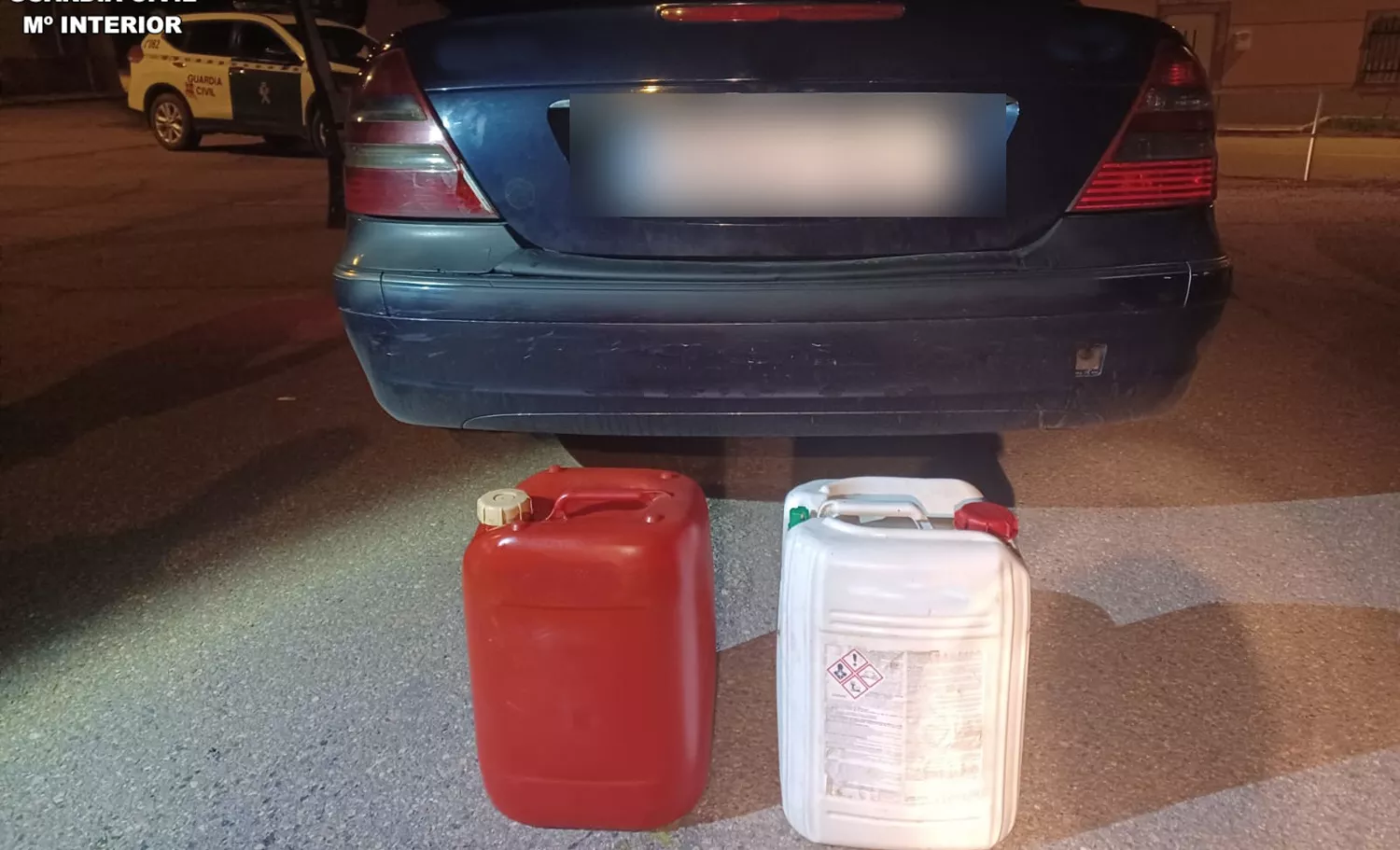 Dos detenidos en Valencia de Don Juan (León) por sustraer gasóleo de vehículos y depósitos en varias granjas y naves industriales