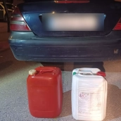 Dos detenidos en Valencia de Don Juan (León) por sustraer gasóleo de vehículos y depósitos en varias granjas y naves industriales