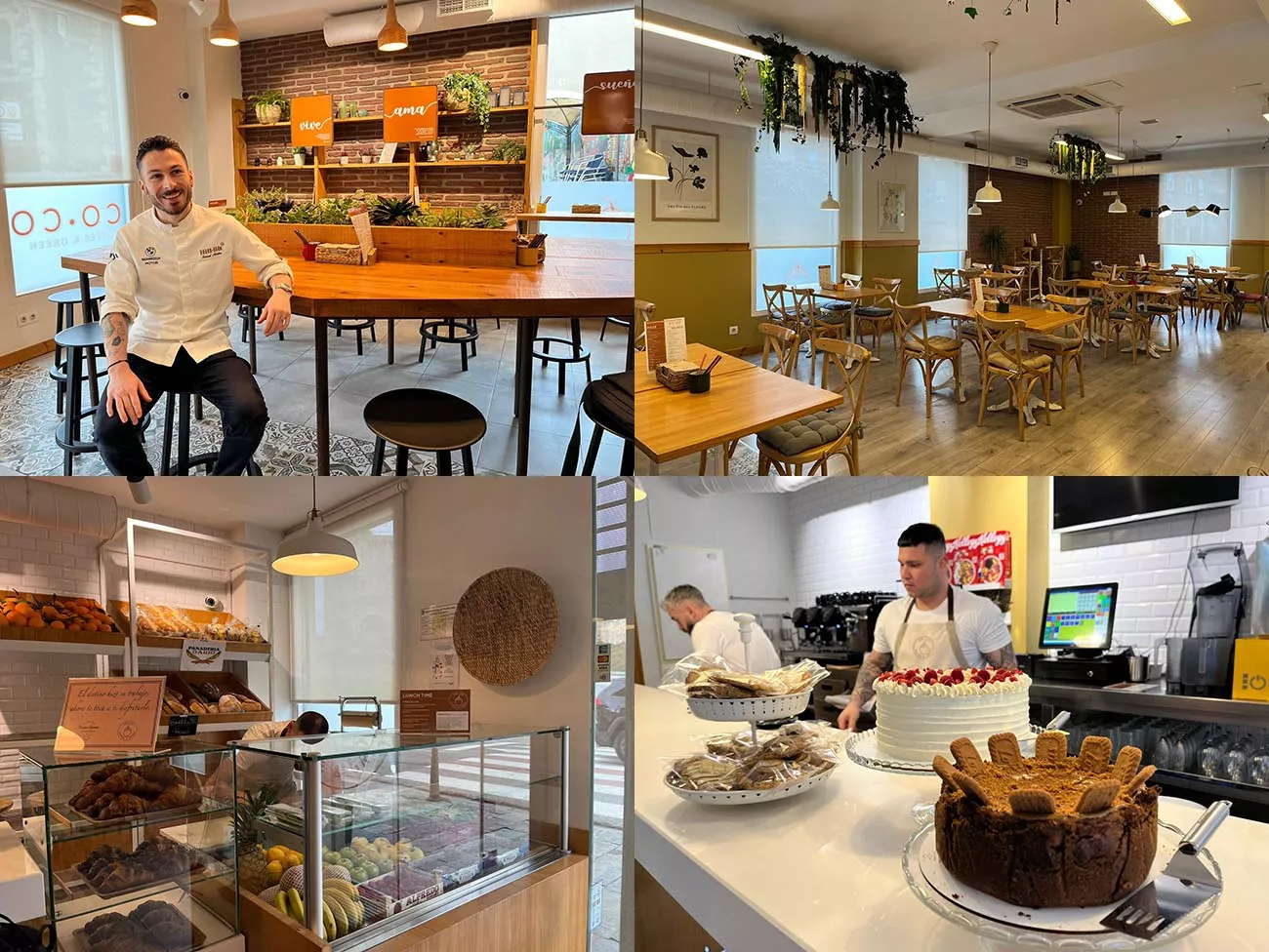 CoCo el restaurante Samuel Naveira de desayunos y comida saludable