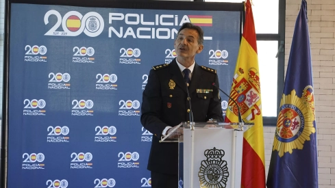 Roberto González de Julián, durante el acto de toma de posesión de su cargo en marzo de este 2024