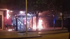 Incendio Bar Saxo