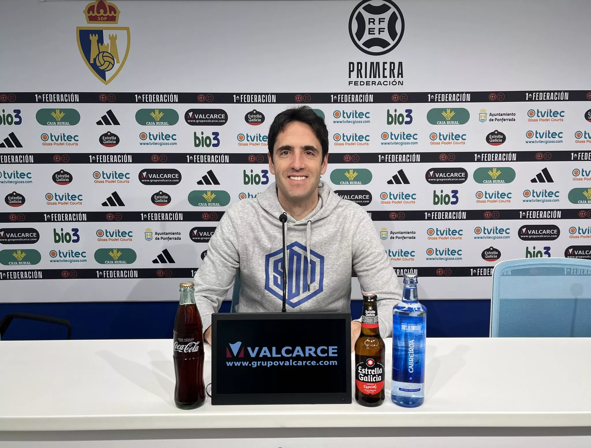 Íñigo Vélez | Foto: Twitter Ponferradina