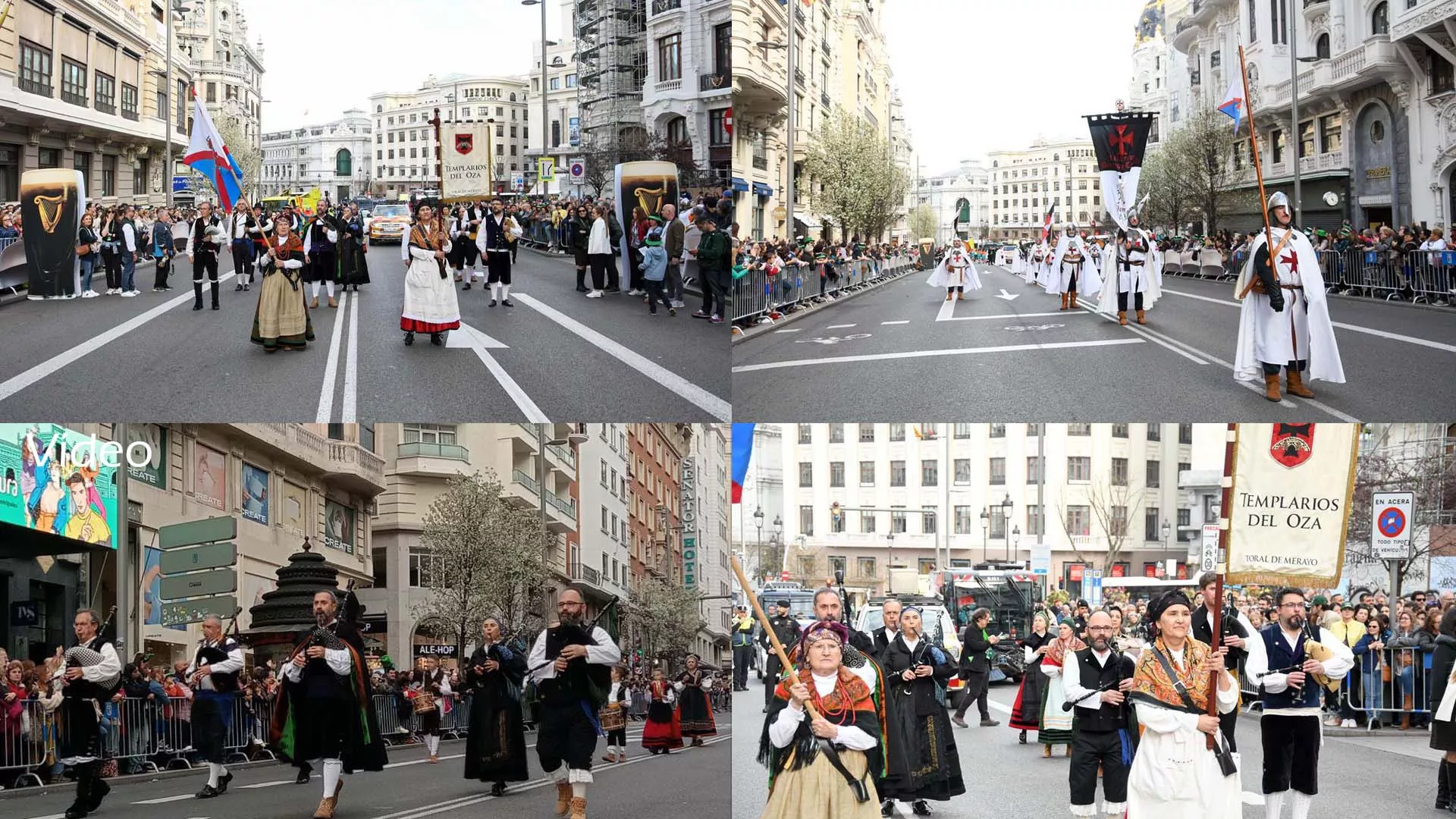 El Bierzo en el desfile de San Patricio en Madrid