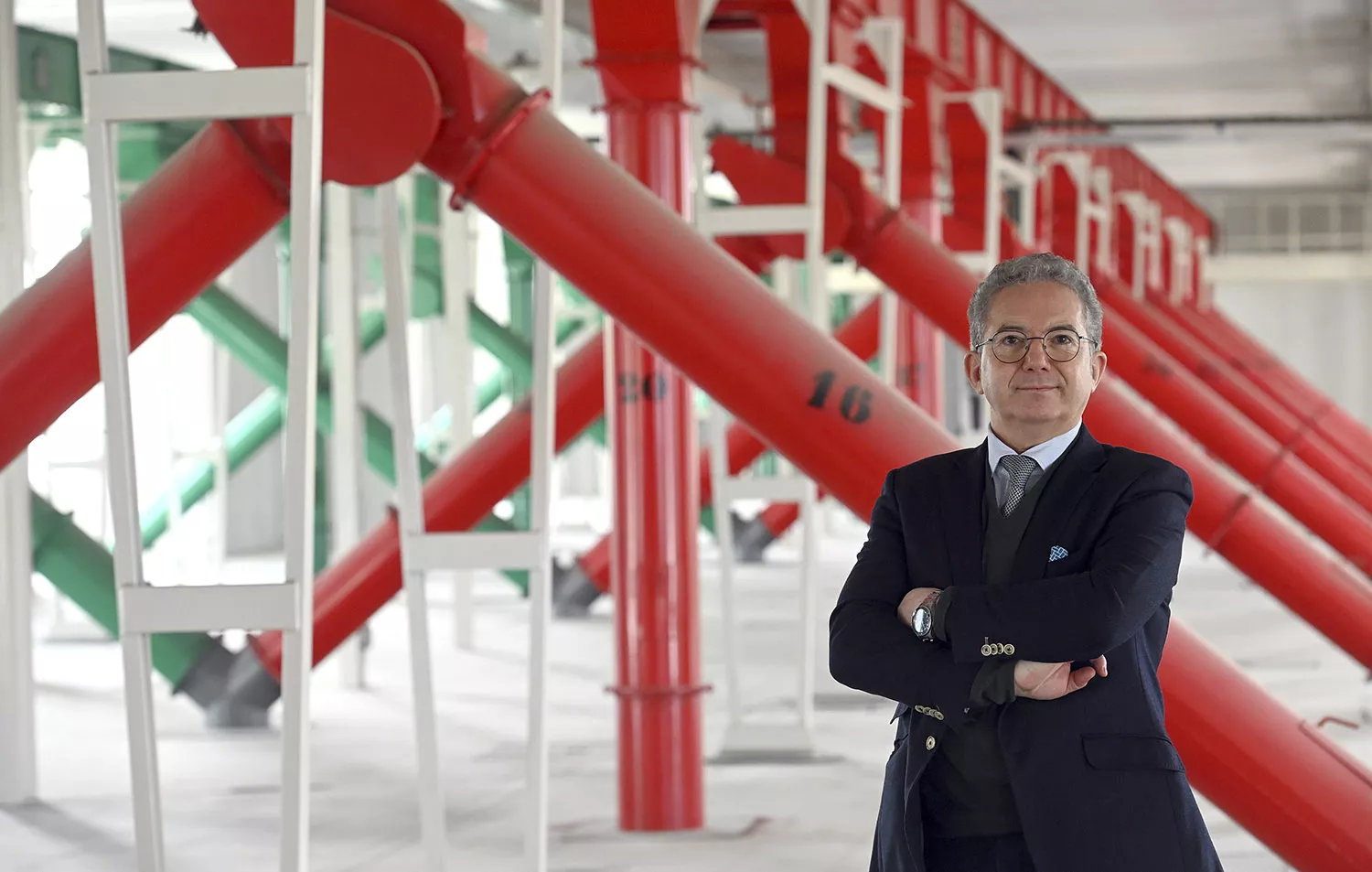 Interior del silo más grande de Castilla y León y tercero del país, ejemplo de digitalización y sostenibilidad2