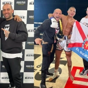 Miguel Trindade destroza al campeón del RISE, Chadd Collins