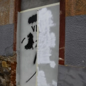 Imagen de archivo de un grafiti en Ponferrada