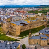 Imagen del Castillo de Ponferrada | Foto: Guías Bierzo