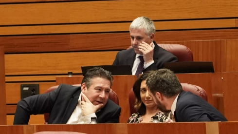 Procuradores de UPL en las Cortes de Castilla y León