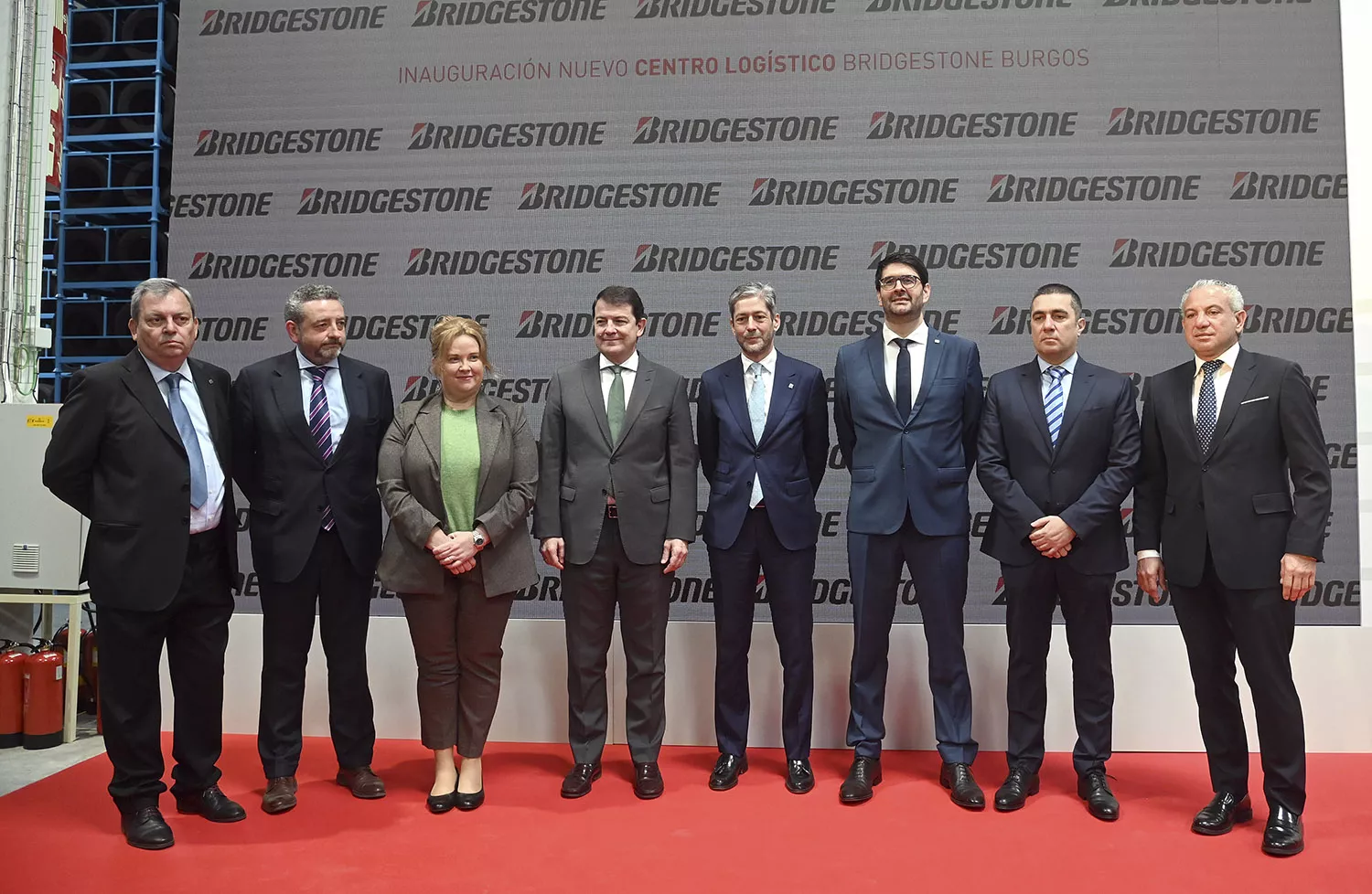 Inauguración del Centro Logístico de Bridgestone en Burgos