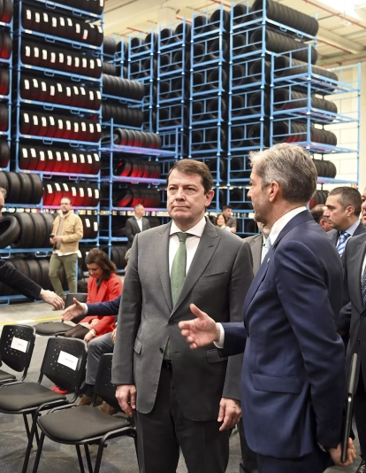 Inauguración del Centro Logístico de Bridgestone en Burgos