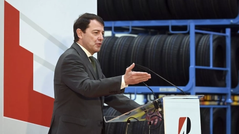 Inauguración del Centro Logístico de Bridgestone en Burgos