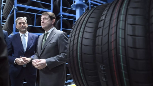 Inauguración del Centro Logístico de Bridgestone en Burgos