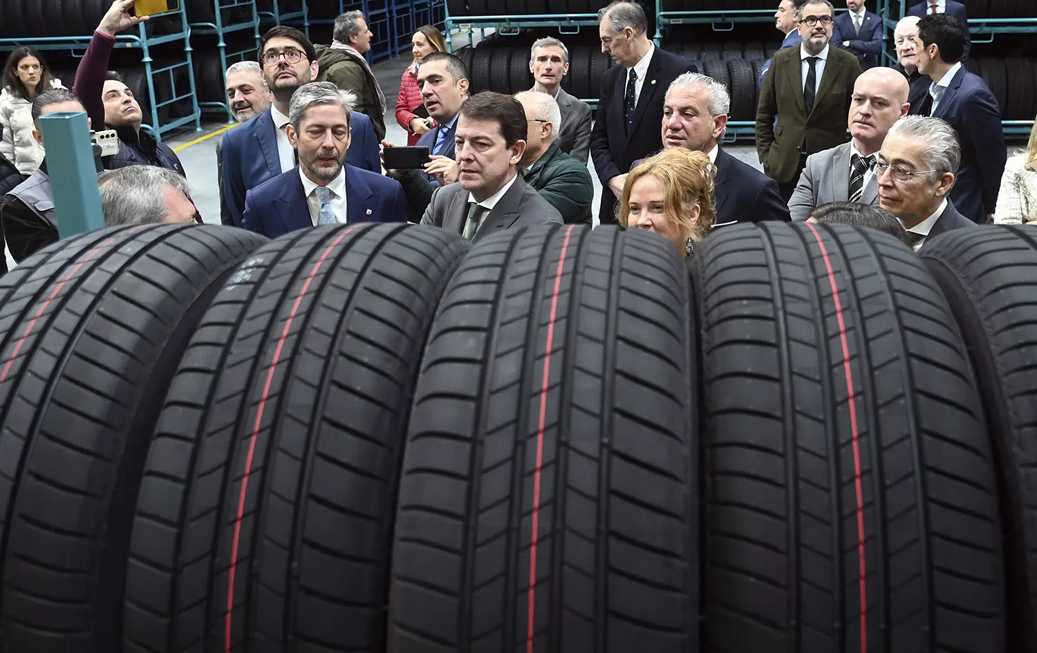 Inauguración del Centro Logístico de Bridgestone en Burgos