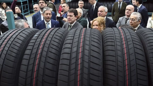 Inauguración del Centro Logístico de Bridgestone en Burgos