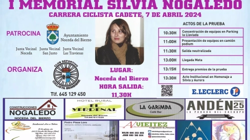 Cartel I Memorial Silvia Nogaledo.