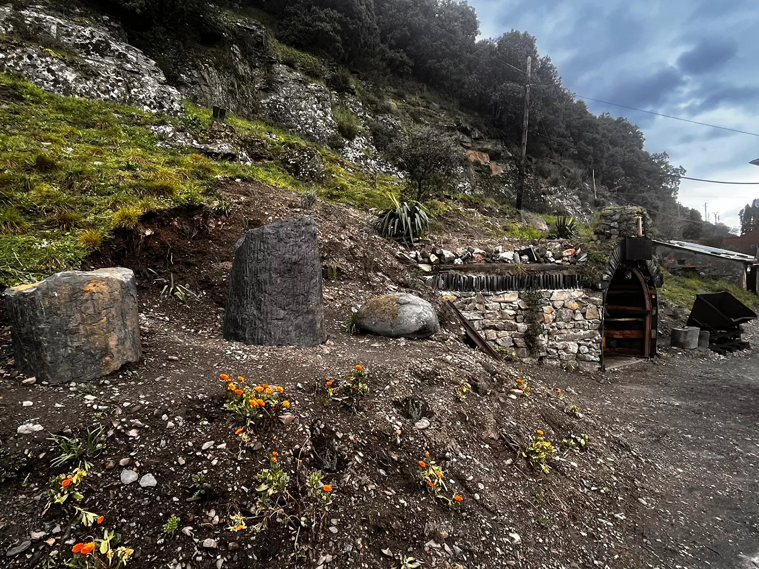 Toreno rinde un homenaje a su historia con la reproducción de una bocamina