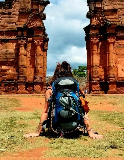 Un mural de color que recorre América Latina: el proyecto de la artista María Salas, afincada en El Bierzo