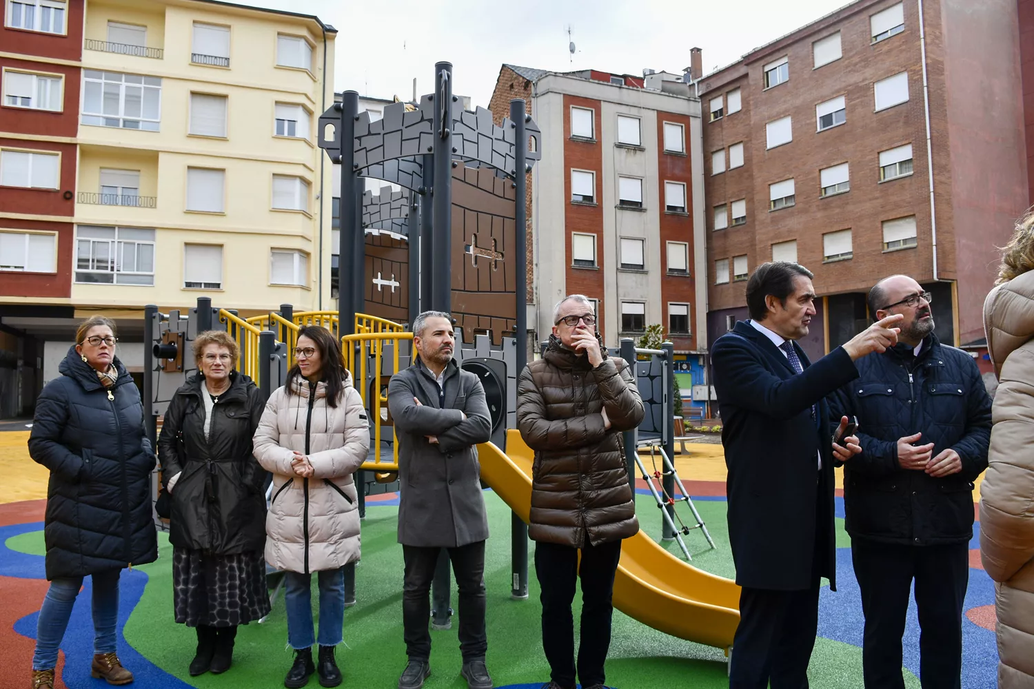 Inauguración de la Plaza interior 