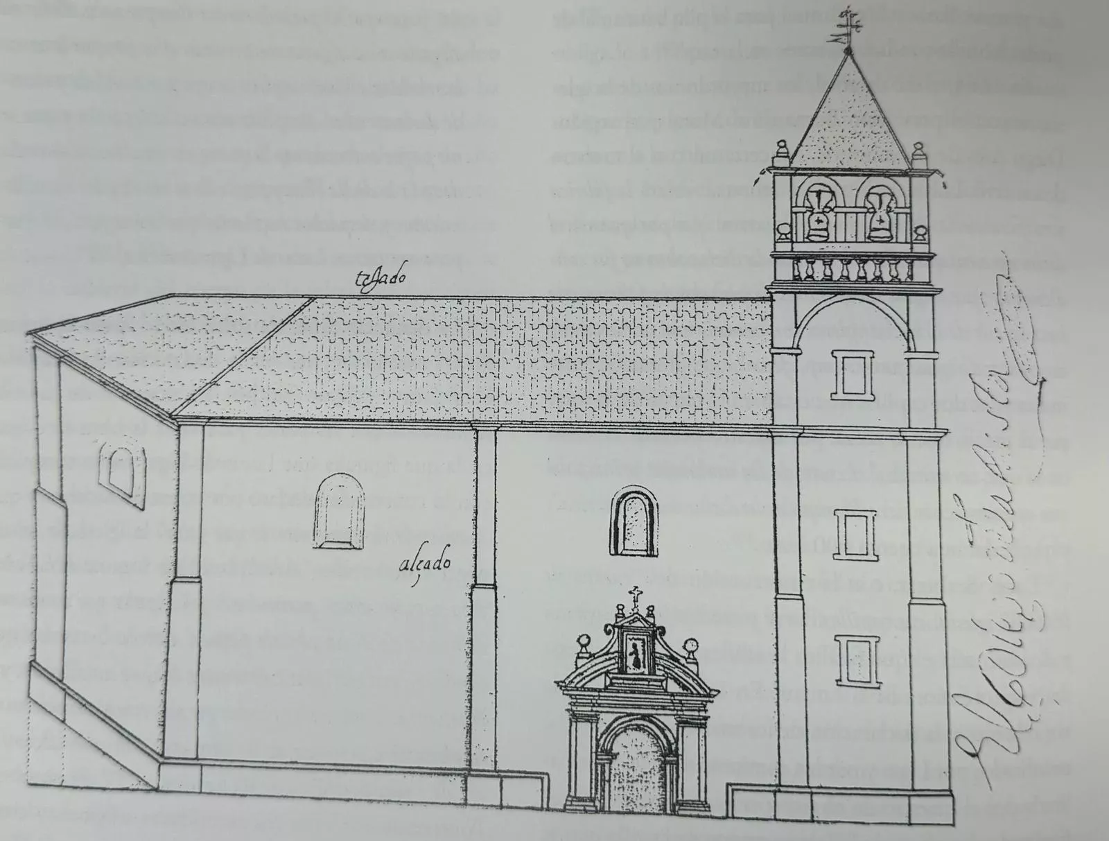 Diseño original de la Torre de la Encina