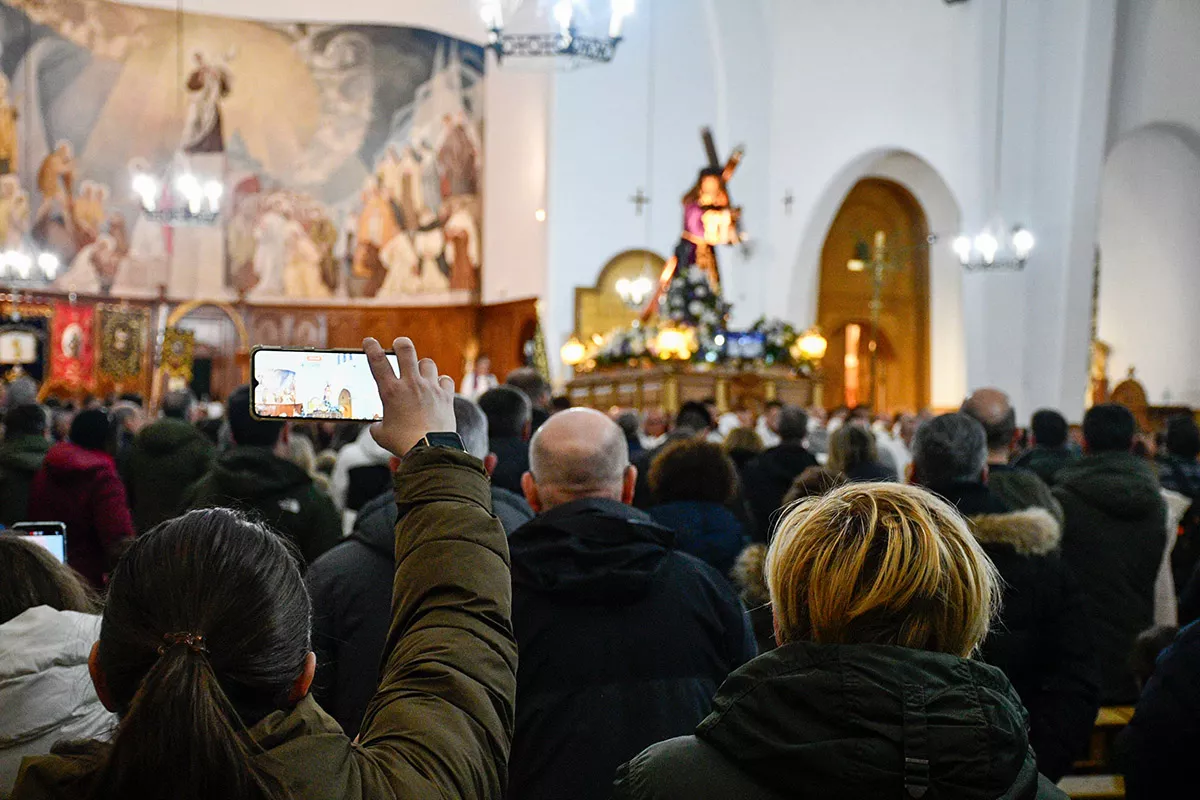 La lluvia cancela la procesión del Silencio en Ponferrada (7)