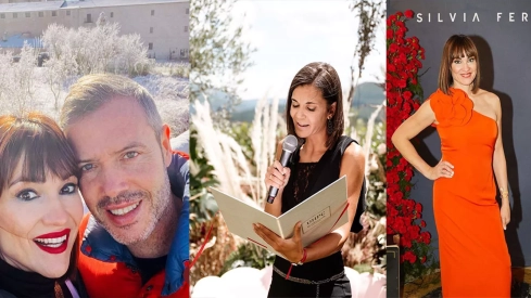 La periodista Irene Villa elige un vestido de Silvia Fernández para su boda con David Serrato, que oficiará la maestra de ceremonias berciana Beatriz Robleda