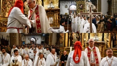Indulto al reo en la basílica de La Encina por la lluvia del Jueves Santo